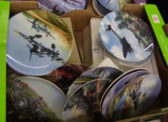 A collection of Royal Doulton Limited Edition RAF Theme wall plates:
