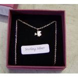 A quantity of boxed Chavin Sterling Silver necklaces: (20).