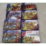 A collection of boxed Perry Miniatures 28mm hard plastic figures: American Civil War theme (8).