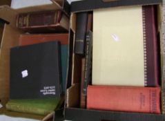 A collection of hard back books: to include gardening, bible, Newcastle under lyme etc