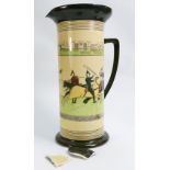 Royal Doulton large Seriesware jug Bayeux Tapestry: The Battle of Hastings 1066, height 35.5cm.
