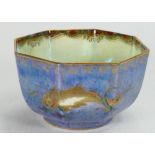 Wedgwood Fish lustre small bowl: Z4920, diameter 8.5cm.