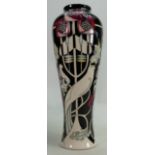 Moorcroft Talwin vase: Designed by Nicola Slaney, height 35.