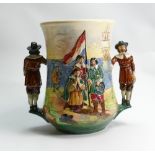 Royal Doulton two handled loving cup Jan Ban Briebeek: Limited edition 300.