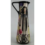 Moorcroft The Willow Ladies jug: Signed by designer Vicky Lovatt, number 37 of a limited edition.