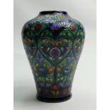 Moorcroft vase in the Anatolia pattern: Designed by Rachel Bishop for the Moorcroft collectors club