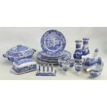 A good collection of Spode Italian dinner ware: Including various size plates, tureen & covers,