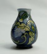 Moorcroft Rough Hawks Beard vase: This is a special events 5" vase dated 15/8/1997 and signed to