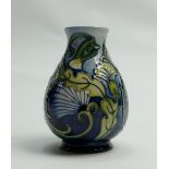 Moorcroft Rough Hawks Beard vase: This is a special events 5" vase dated 15/8/1997 and signed to