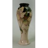 Moorcroft Sissons Gallery Ghislaine vase: Limited edition 26/75 and signed by designer Rachel