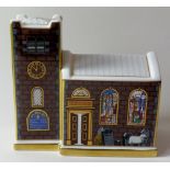 Royal Crown Derby paperweight CHRISTMAS CHURCH (Goviers) 210/500: NO stopper, NO certificate,