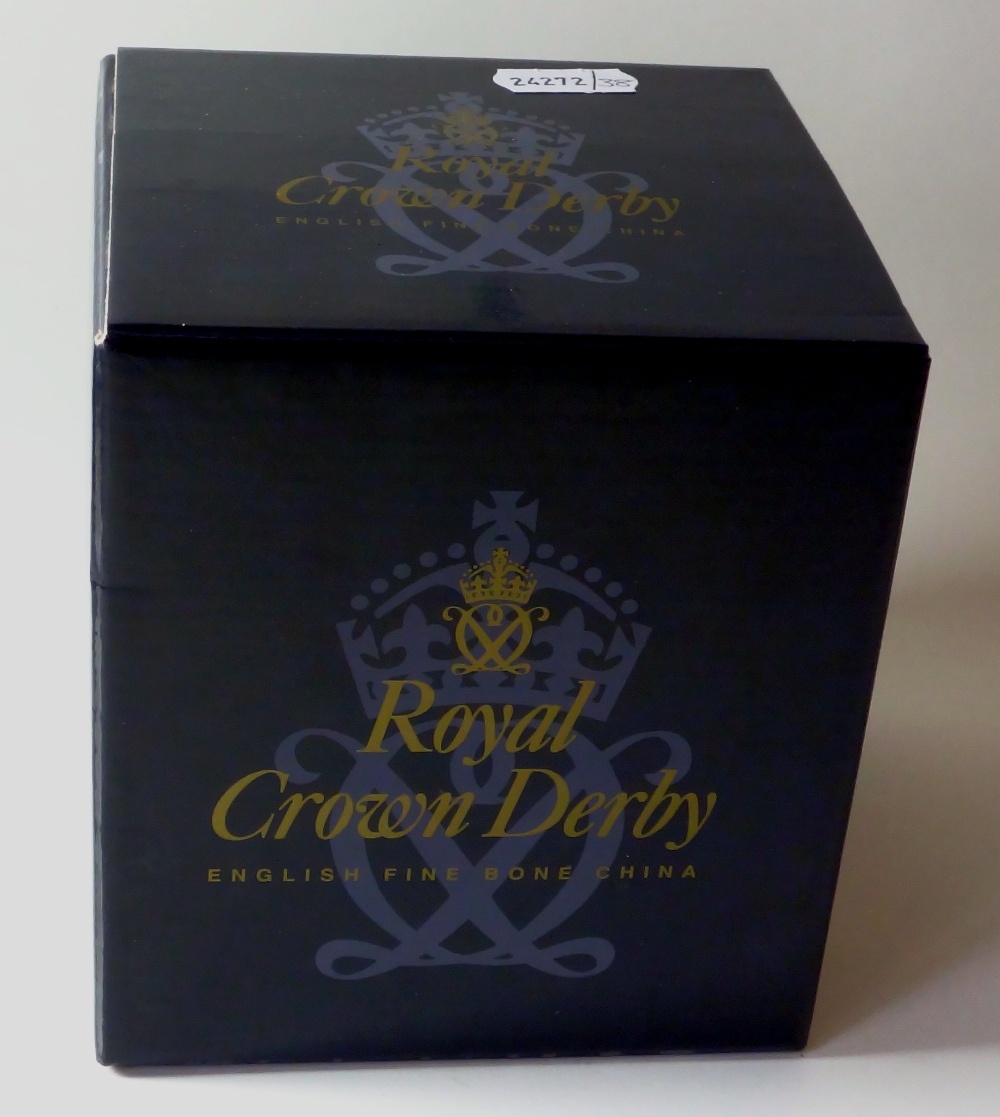 Royal Crown Derby paperweight MALLARD: Gold stopper, NO certificate, first quality, original box. - Image 3 of 3