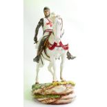Royal Doulton large Prestige figure of St George HN4371: Limited edition of 50 for the classics
