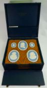 Wedgwood limited edition collection of cased portrait plaques: Historical figures for The National