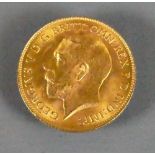 Gold HALF Sovereign dated 1913: