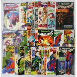 A collection Marvel The Amazing Spiderman Silver Age Comics: 28 copies