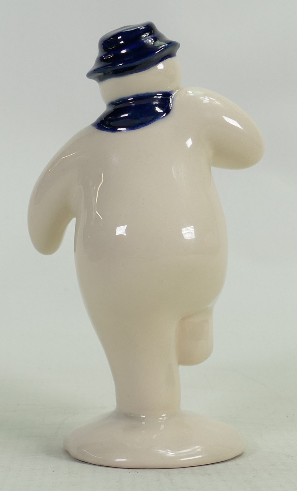 Royal Doulton prototype figure The Snowman: In a different colourway with not for resale backstamp. - Image 3 of 3