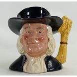 Royal Doulton large character jug Mr Quaker: D6738.