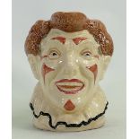 Royal Doulton large character jug Brown Haired Clown: D5610.