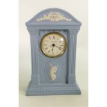 Boxed Wedgwood Millennium mantle clock: Height 22cm.