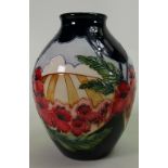 Moorcroft Forever England vase: Designed by Vicky Lovatt, trial piece dated 3-12-19.