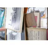A very large collection of Railway ephemera including: Book, British Rail manuals,