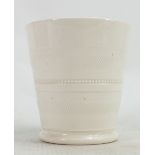 Phyllis Bast signed Wedgwood Cream vase: Dated May 16 1946, height 10cm.