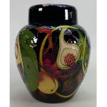 Moorcroft Queens Choice ginger jar: Designed by Emma Bossons,