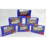 A large collection of exclusive First Editions boxed Buses: Approx 15 items together with 9 Deluxe