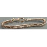 Victorian 9ct Rose gold bracelet: 19.5 grams.