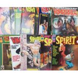 A collection of Heavy Metal & Vampirella Comics: Approx. 50.