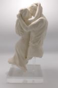 Royal Doulton Parian Art is Life sculpture Kiss: Limited edition by Alan Maslankowski,