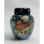 Moorcroft Owl and the Pussy Cat ginger jar: Limited edition 46/250, designed by Nicola Slaney.