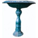 Large cast iron garden water feature: Diameter 94cm,