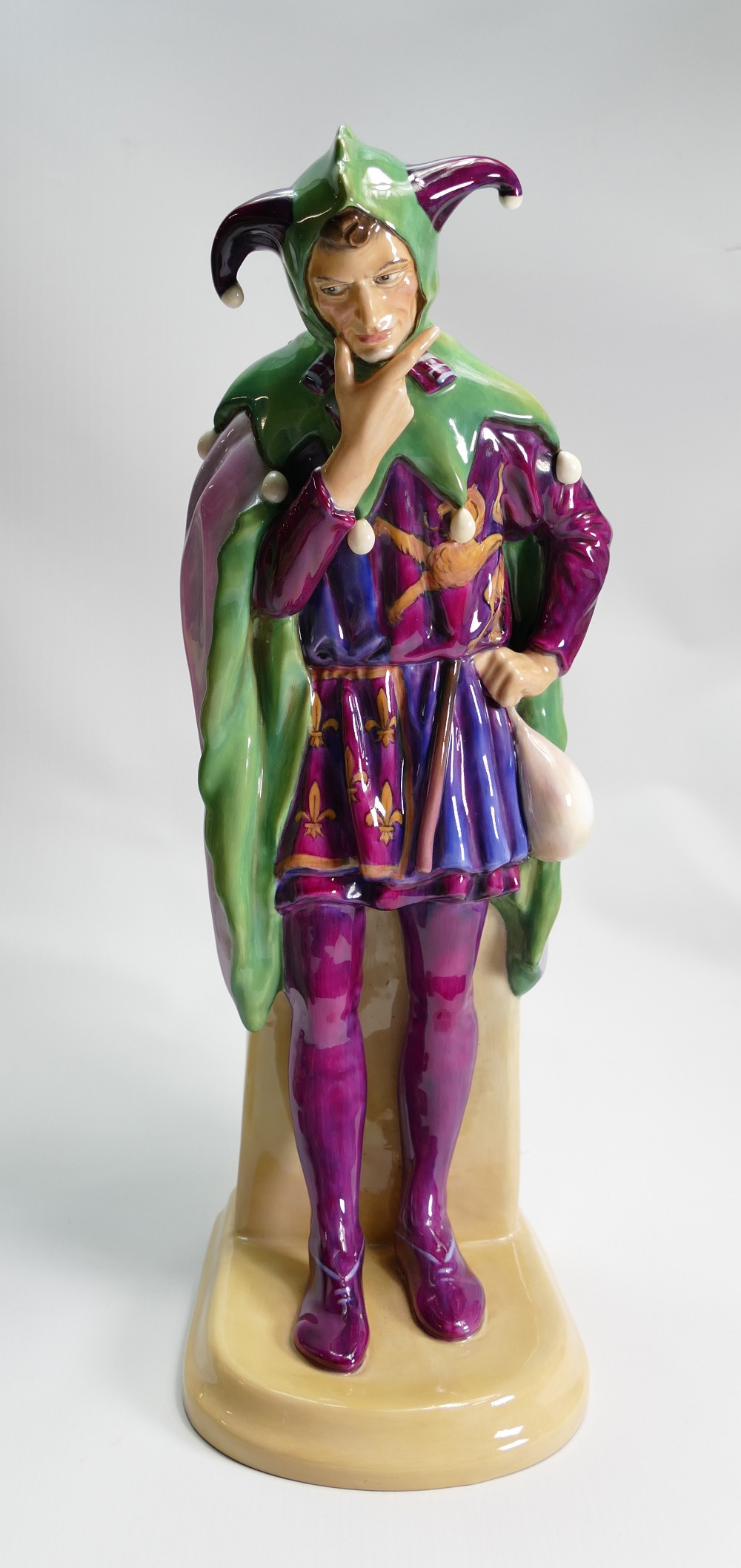 Royal Doulton large Prestige figure of Jack Point: HN2080. Height 42cm.