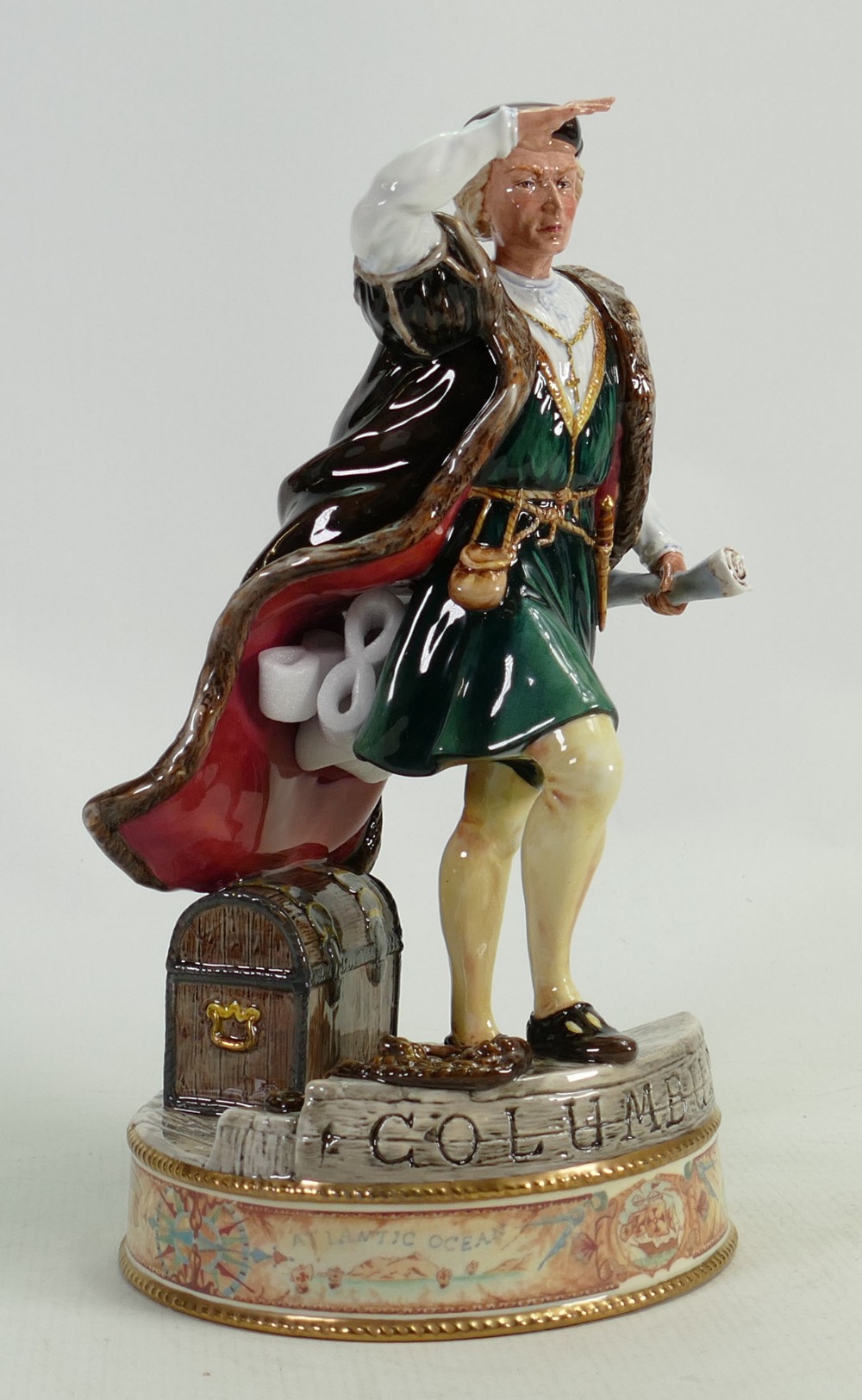 Royal Doulton Prestige figure Christopher Columbus HN3392: Limited edition, boxed with certificate. - Image 4 of 4