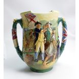 Royal Doulton two handled loving cup Captain Cook: Limited edition 3500.