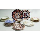 Selection of miscellaneous Wileman and Co (Foley): Consisting of 1 cup, 6 saucers, 15 side plates,