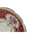 Queen Anne fine bone china Regency patterned 21 piece Tea Set:
