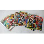 A collection of Marvel The Daredevil Bronze Age Comics: 36 copies