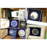 A good collection of Wedgwood Jasperware portrait medallions: Including Australian Bi Centennial,