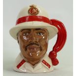 Royal Doulton large character jug Bahamas Policeman D6912: Limited edition.