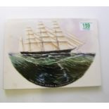 Wedgwood Trial Plaque Clipper Ship Great Republic: