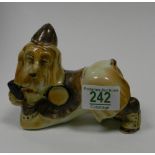 Early 'Made in England' figure of a dog: dressed as a detective