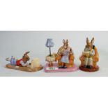 Royal Doulton Boxed Bunnykins figures: Mrs Collector , Collector & limited edition On Line (3)