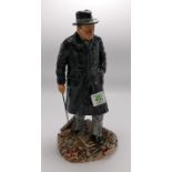 Royal Doulton limited edition character figurine, Winston S Churchill HN3433, boxed with certificate
