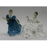 Royal Doulton Lady Figures: Rhapsody HN2267 & My Love HN2339(2)