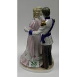 Coalport Figure The Romantic Seventies: From the dancing years collection