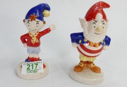 Royal Doulton Noddy & Big Ears: Limited Edition with certificatesand boxes. Both numbers 555