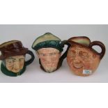 Royal Doulton Large Character Jugs: Auld Mac, Uncle Tom Cobbleigh & John Barleycorn(3)